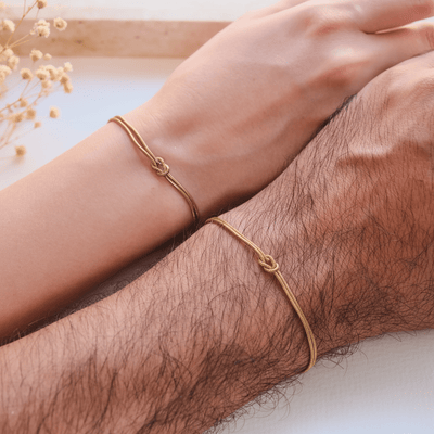 585er Gold Liebesknoten Armband - OTANTO