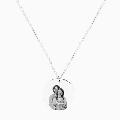 Collier avec gravure photo pour animal de compagnie