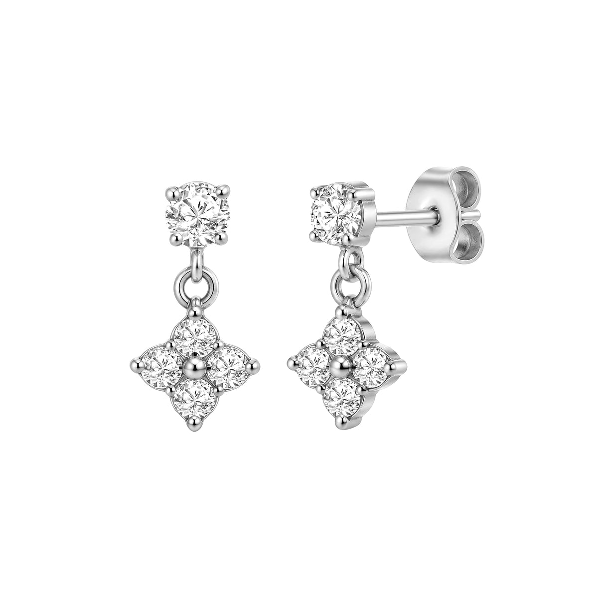 Boucle d’oreille Croce