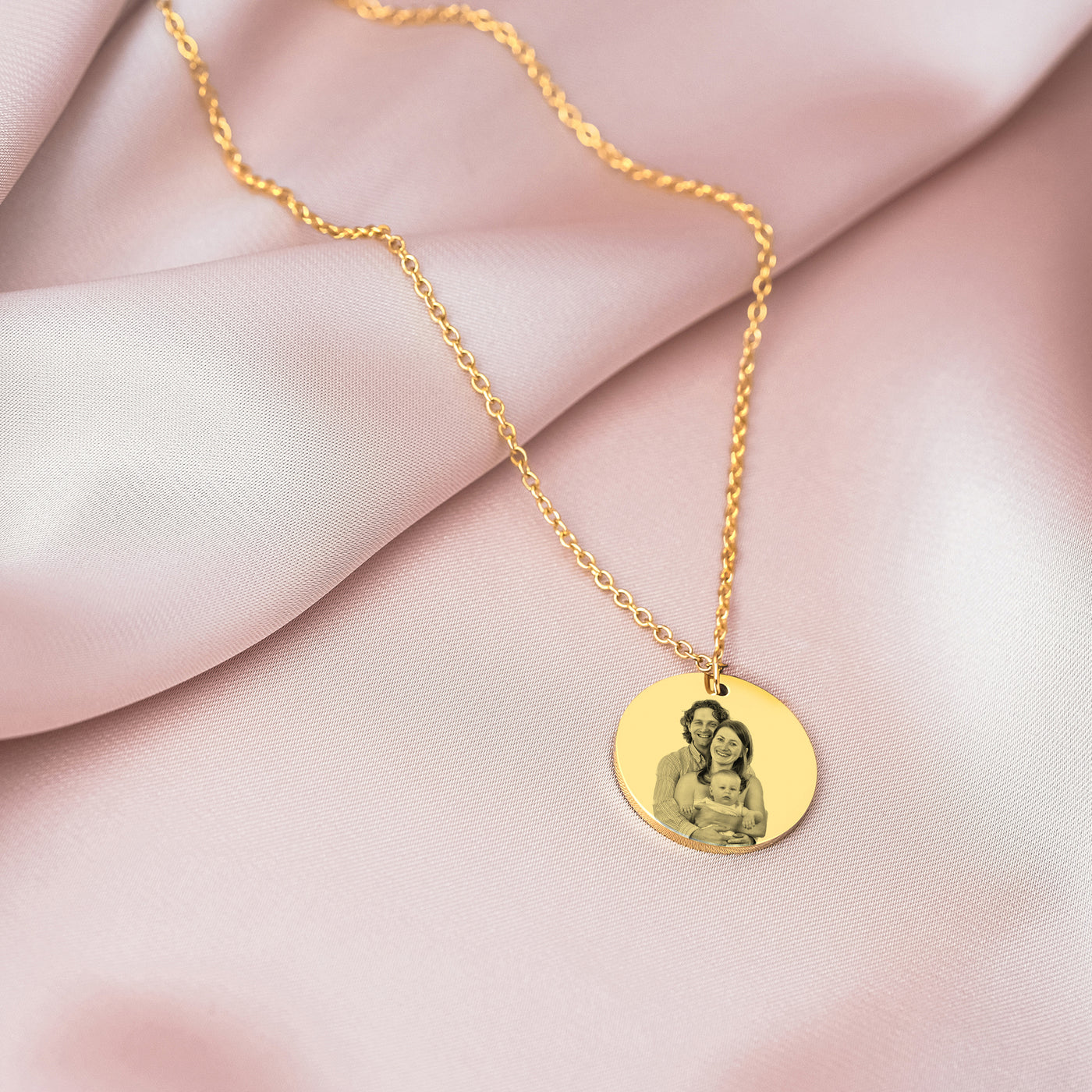 Collier avec gravure photo pour animal de compagnie