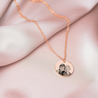 Collier avec gravure photo pour animal de compagnie