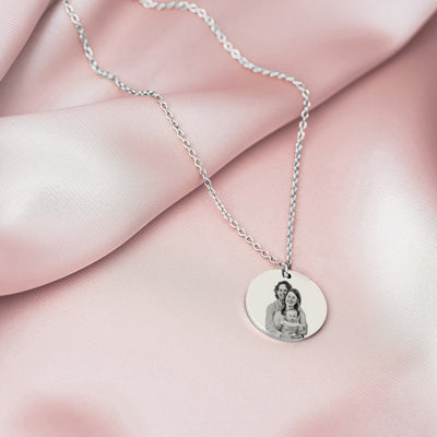Collier avec gravure photo pour animal de compagnie