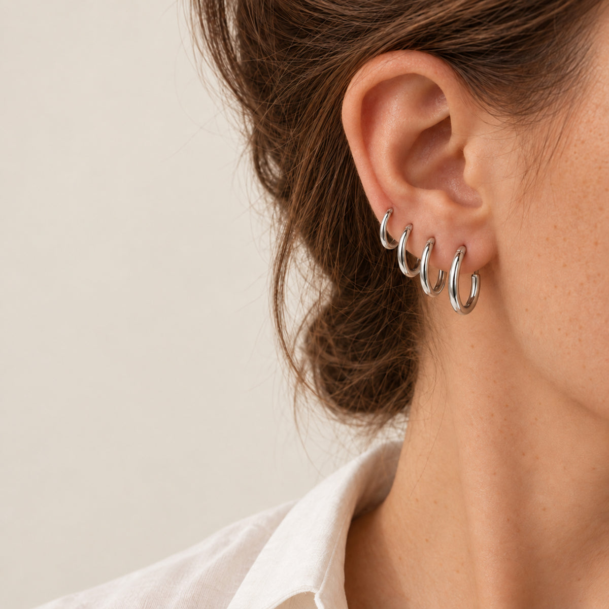 Set de boucles d’oreilles Essenza