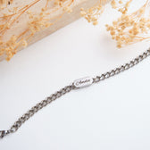 Cuban Partnerarmband mit Gravur - OTANTO