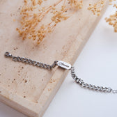 Cuban Partnerarmband mit Gravur - OTANTO