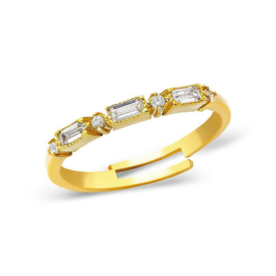 Drei Baguette Ring - OTANTO