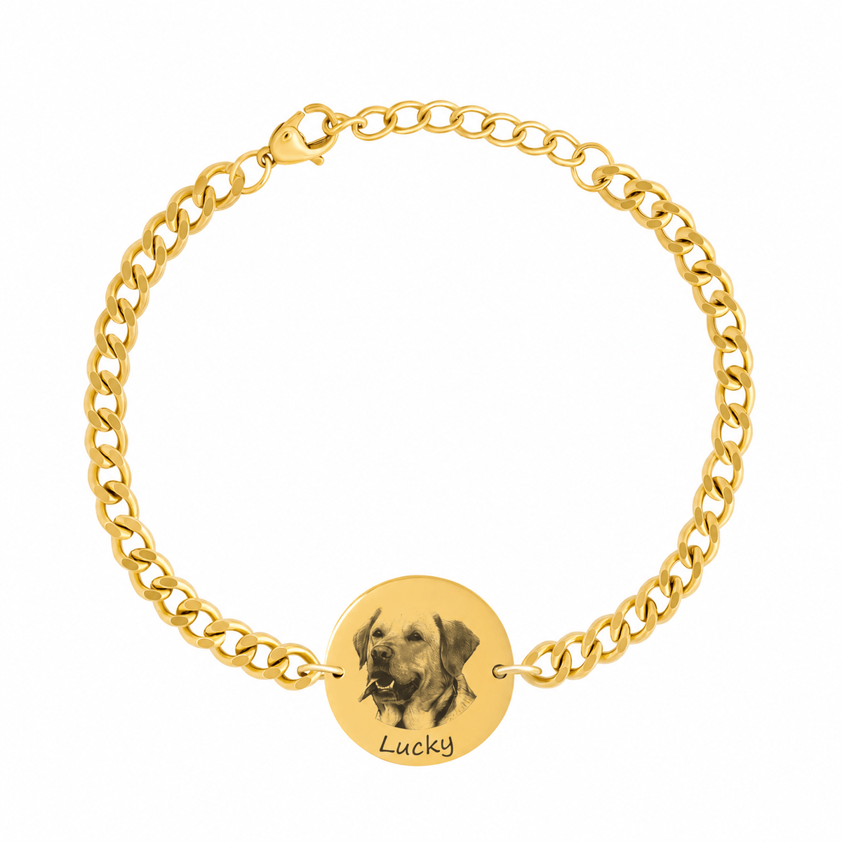 Haustier Fotogravur Armband Damen - OTANTO
