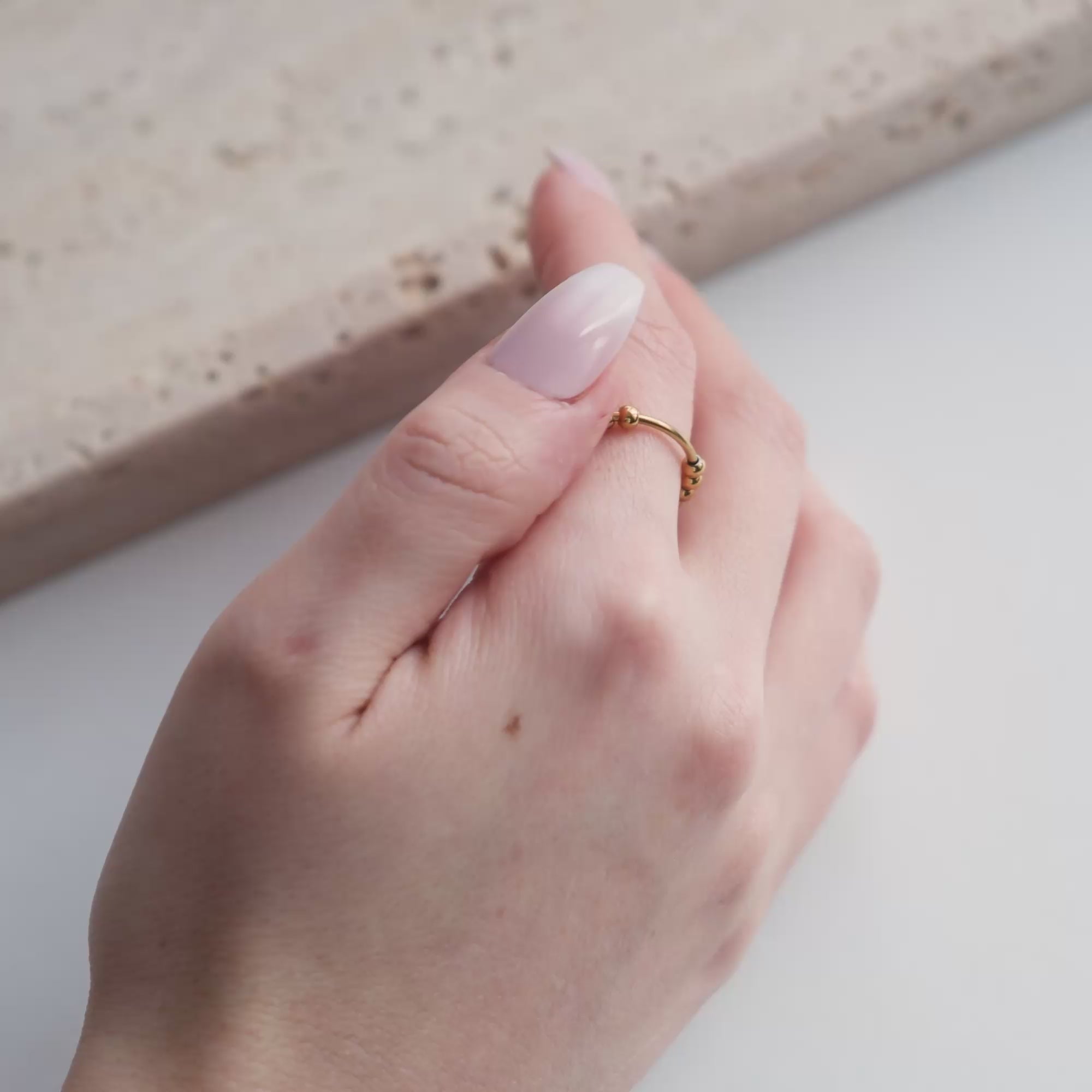 Bague anti-anxiété