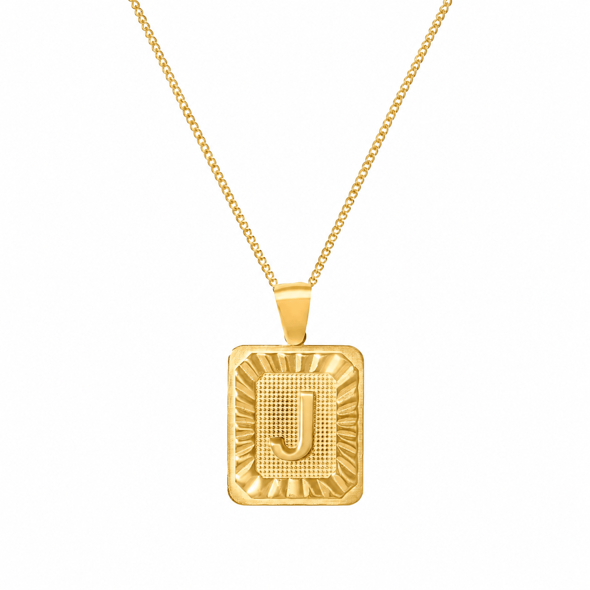 Vintage Initial Halskette - OTANTO